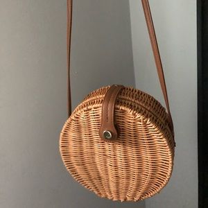 Zara round bag